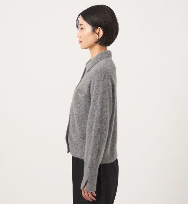 UNITED ARROWS green label relaxing「【結論シリーズ】凛とヘアリーカーデ」|カーディガン|