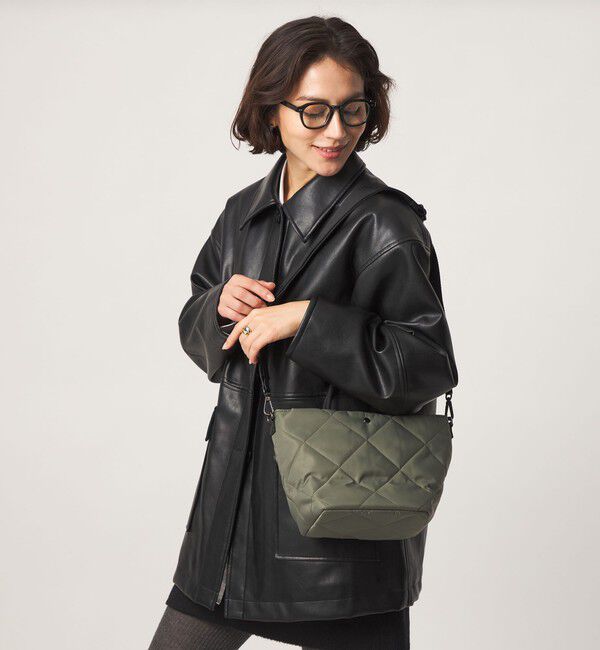 UNITED ARROWS green label relaxing「＜PARTE＞キルティング 2WAYバッグ / トートバッグ / ショルダーバッグ はっ水」|トートバッグ|