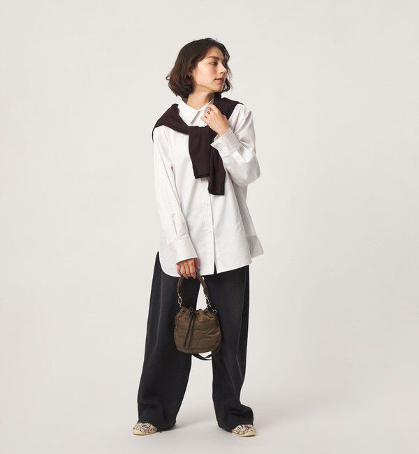 UNITED ARROWS green label relaxing「【WEB限定】＜PARTE＞キルティング ドロストバッグ ミニ / ショルダーバッグ はっ水」|ショルダー・メッセンジャー|
