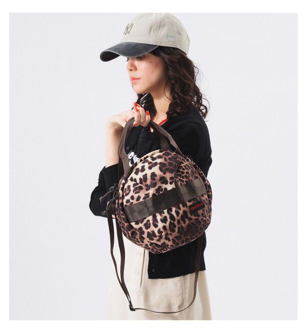BEAMS SELECTION for WOMEN「【別注】BRIEFING / ヘルメット バッグ レオパード」|その他|