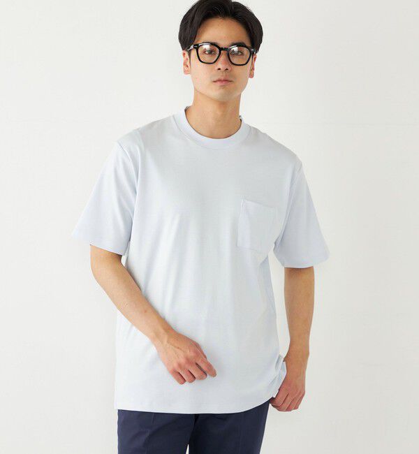 SHIPS Colors 「SHIPS Colors:〈抗菌防臭・接触冷感〉スムース ビズT ショートスリーブ◇」|Tシャツ・カットソー|