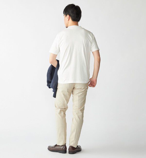 SHIPS「SHIPS: プラチナム フェイス コットン ショートスリーブ Tシャツ」|Tシャツ・カットソー|