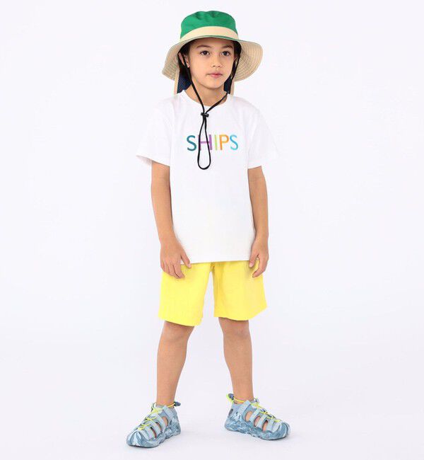 SHIPS KIDS「SHIPS KIDS:100～130cm / SHIPS ロゴ TEE」|Tシャツ・カットソー|