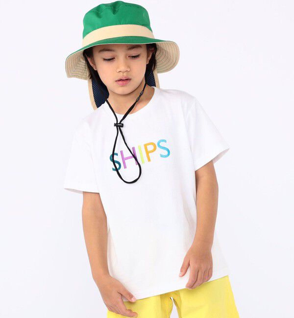 SHIPS KIDS「SHIPS KIDS:100～130cm / SHIPS ロゴ TEE」|Tシャツ・カットソー|