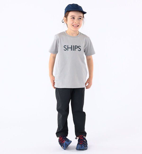 SHIPS KIDS「SHIPS KIDS:100～130cm / SHIPS ロゴ TEE」|Tシャツ・カットソー|