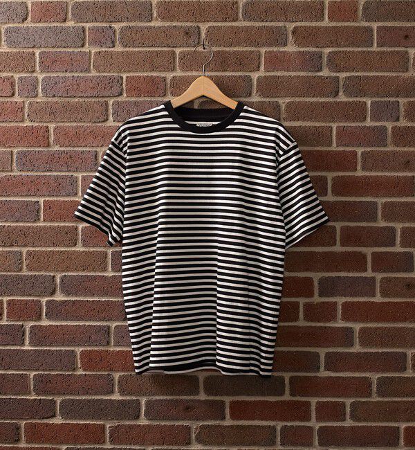 SHIPS「SHIPS: AUTHENTIC ボーダー Tシャツ ショートスリーブ」|Tシャツ・カットソー|ブラック
