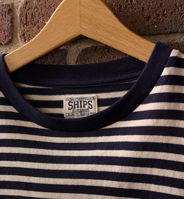 SHIPS「SHIPS: AUTHENTIC ボーダー Tシャツ ショートスリーブ」|Tシャツ・カットソー|