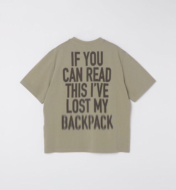 SHIPS「PURPLE MOUNTAIN OBSERVATORY: LOST MY BACKPACK SHORT SLEEVE TEE」|Tシャツ・カットソー|