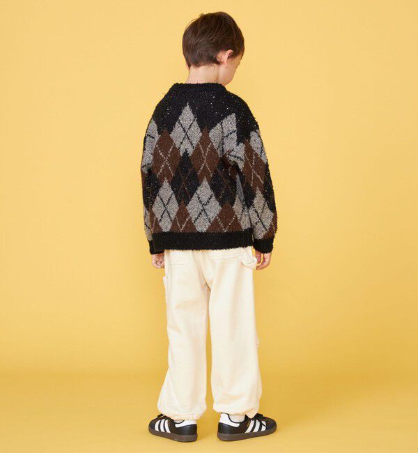 SHIPS KIDS「100～130cm /〈洗濯機可能〉アーガイル ニット」|ニット・セーター|