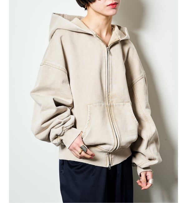  「《追加予約2》V/O ZIP-UP HOODIE：パーカー」|スウェット・ジャージ|