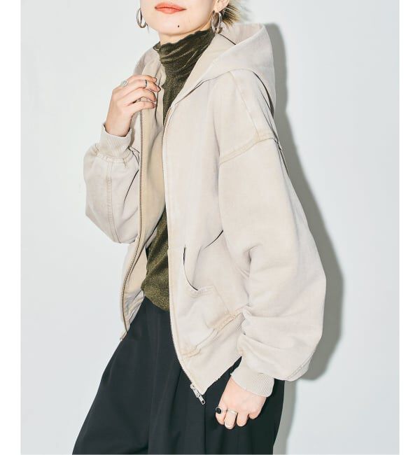  「《追加予約2》V/O ZIP-UP HOODIE：パーカー」|スウェット・ジャージ|