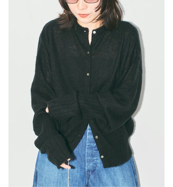  「《予約》LONG LONG SLEEVE カーディガン：ニット」|ニット・セーター|