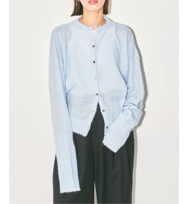  「《予約》LONG LONG SLEEVE カーディガン：ニット」|ニット・セーター|