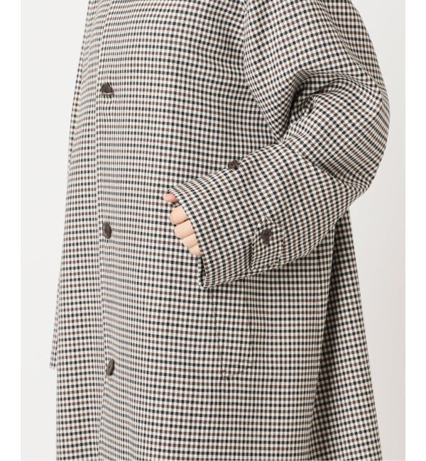  「《予約》GINGHAM CHECK コート」|その他|