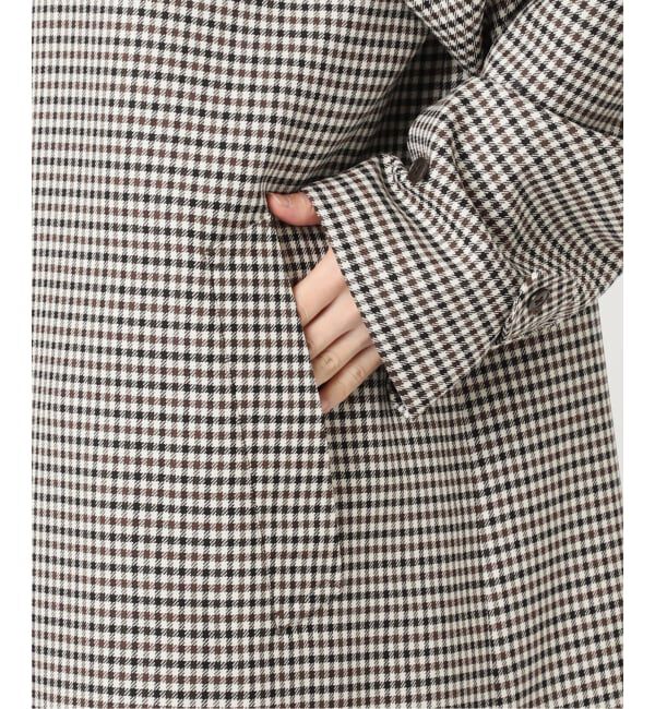  「《予約》GINGHAM CHECK コート」|その他|