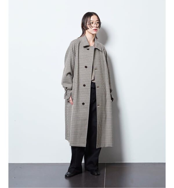  「《予約》GINGHAM CHECK コート」|その他|