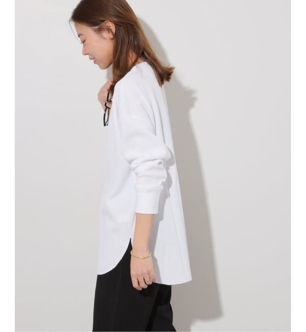JOURNAL STANDARD relume「《一部WEB限定追加予約》TCワッフルオーバーサイズロングスリーブTシャツ」|Tシャツ・カットソー|