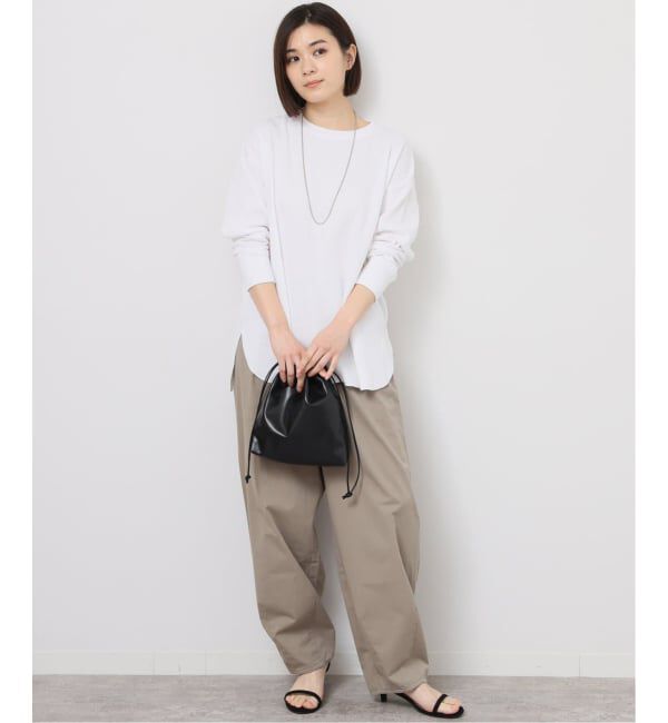 JOURNAL STANDARD relume「《一部WEB限定追加予約》TCワッフルオーバーサイズロングスリーブTシャツ」|Tシャツ・カットソー|