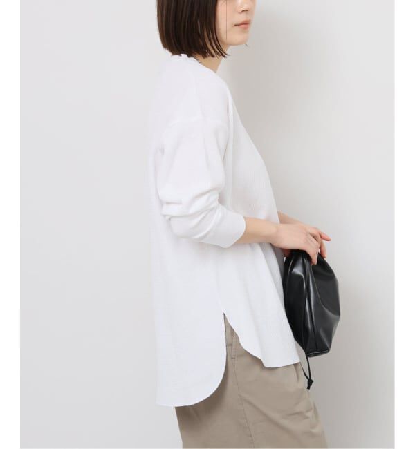 JOURNAL STANDARD relume「《一部WEB限定追加予約》TCワッフルオーバーサイズロングスリーブTシャツ」|Tシャツ・カットソー|
