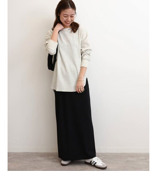 JOURNAL STANDARD relume「《一部WEB限定追加予約》TCワッフルオーバーサイズロングスリーブTシャツ」|Tシャツ・カットソー|
