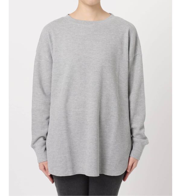 JOURNAL STANDARD relume「《一部WEB限定追加予約》TCワッフルオーバーサイズロングスリーブTシャツ」|Tシャツ・カットソー|
