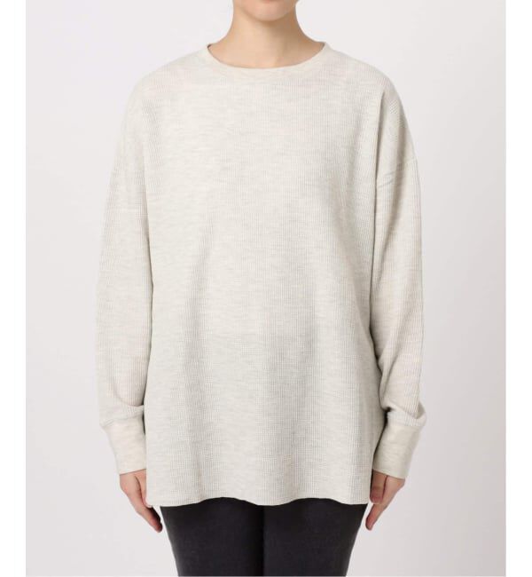 JOURNAL STANDARD relume「《一部WEB限定追加予約》TCワッフルオーバーサイズロングスリーブTシャツ」|Tシャツ・カットソー|