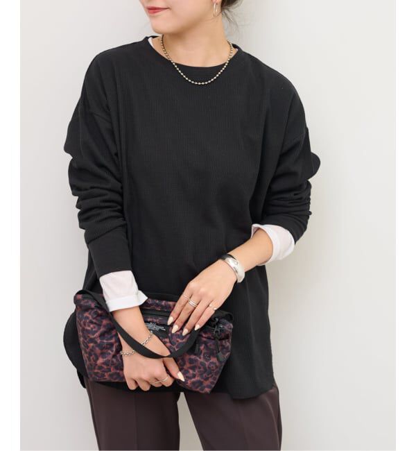 JOURNAL STANDARD relume「《一部WEB限定追加予約》TCワッフルオーバーサイズロングスリーブTシャツ」|Tシャツ・カットソー|