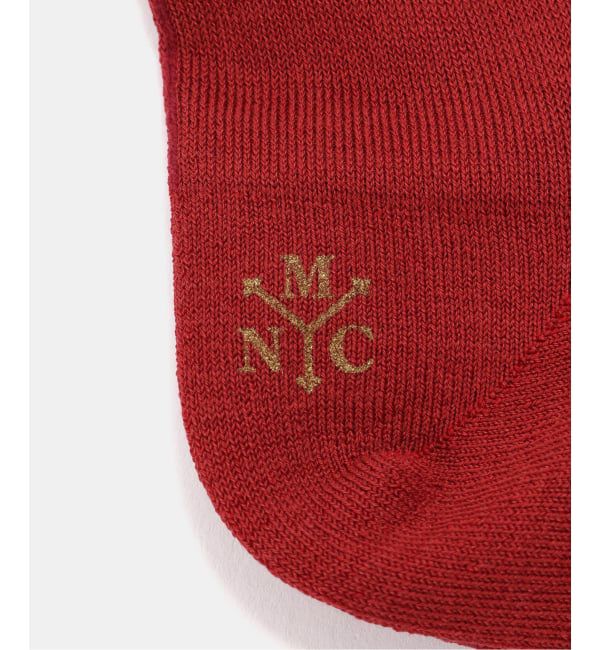 NOBLE「MARCOMONDE/マルコモンド cotton back seam high socks30」|ソックス|