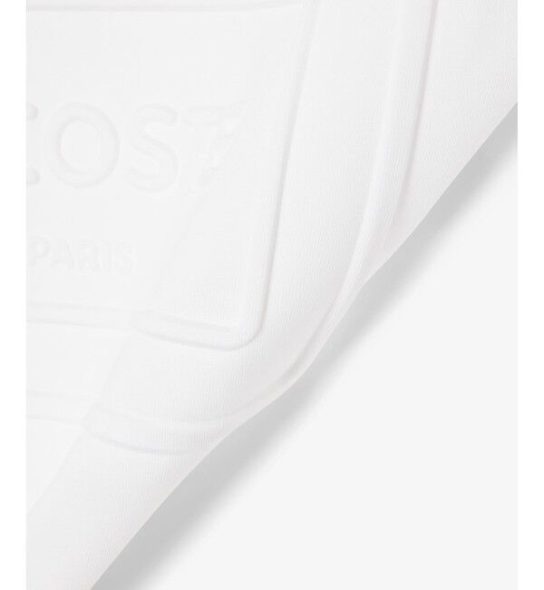 LACOSTE「エンボスパリロゴ クルーネックTシャツ」|Tシャツ・カットソー|