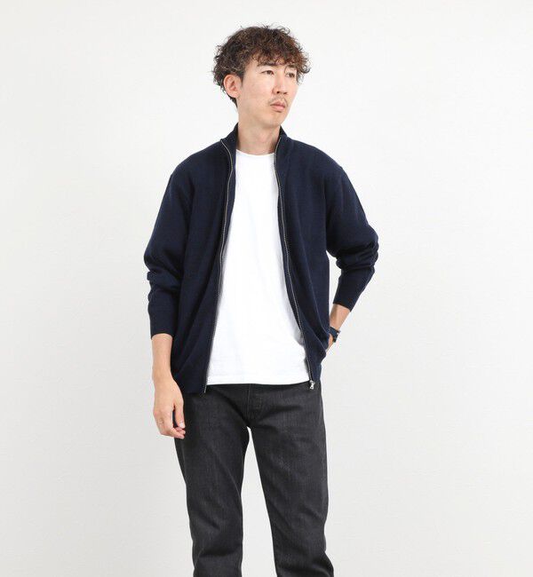 NOLLEY'S goodman「ウールカシミヤ スタンドジップニット 26AW」|ニット・セーター|