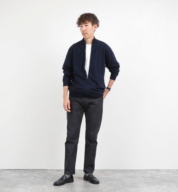 NOLLEY'S goodman「ウールカシミヤ スタンドジップニット 26AW」|ニット・セーター|