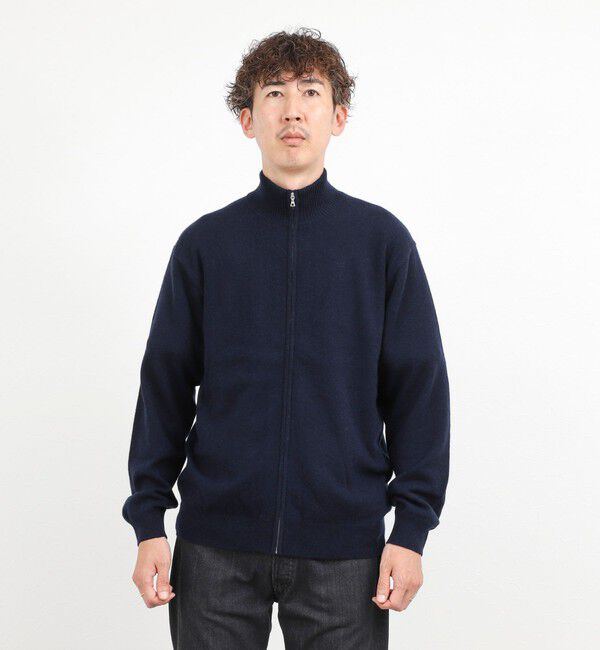 NOLLEY'S goodman「ウールカシミヤ スタンドジップニット 26AW」|ニット・セーター|