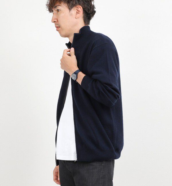 NOLLEY'S goodman「ウールカシミヤ スタンドジップニット 26AW」|ニット・セーター|