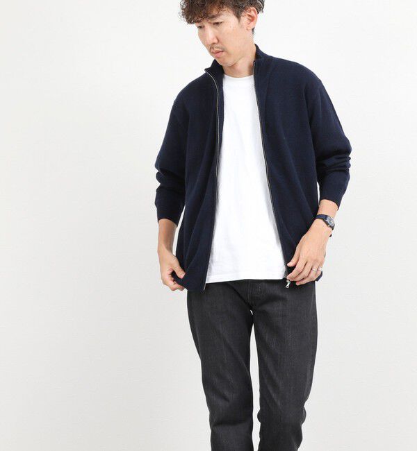 NOLLEY'S goodman「ウールカシミヤ スタンドジップニット 26AW」|ニット・セーター|