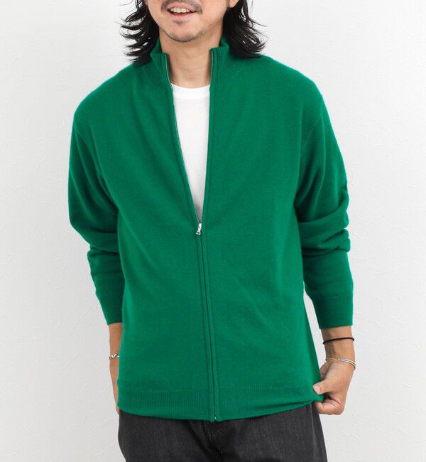 NOLLEY'S goodman「ウールカシミヤ スタンドジップニット 26AW」|ニット・セーター|