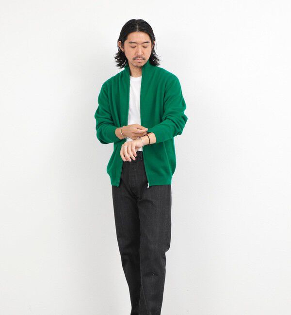 NOLLEY'S goodman「ウールカシミヤ スタンドジップニット 26AW」|ニット・セーター|