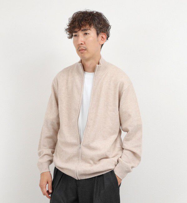 NOLLEY'S goodman「ウールカシミヤ スタンドジップニット 26AW」|ニット・セーター|