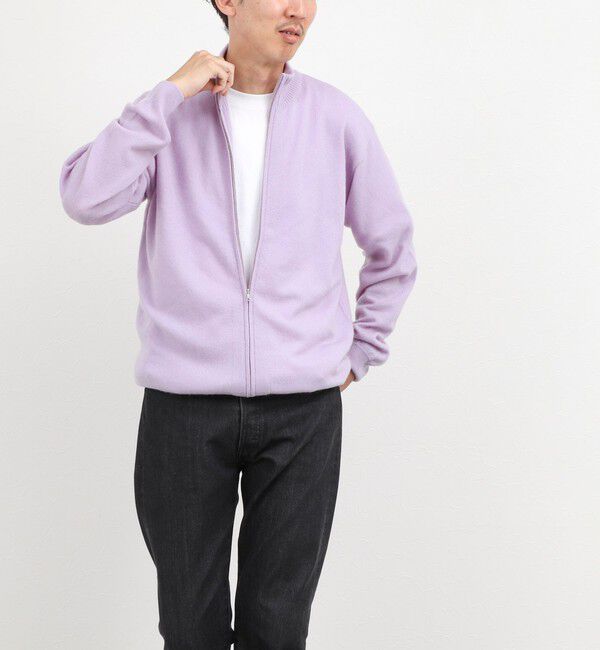 NOLLEY'S goodman「ウールカシミヤ スタンドジップニット 26AW」|ニット・セーター|