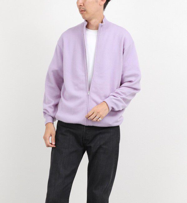 NOLLEY'S goodman「ウールカシミヤ スタンドジップニット 26AW」|ニット・セーター|