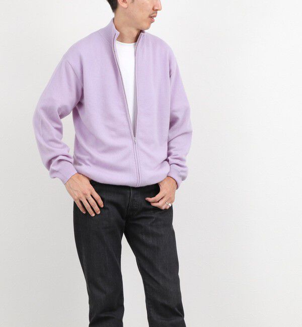 NOLLEY'S goodman「ウールカシミヤ スタンドジップニット 26AW」|ニット・セーター|