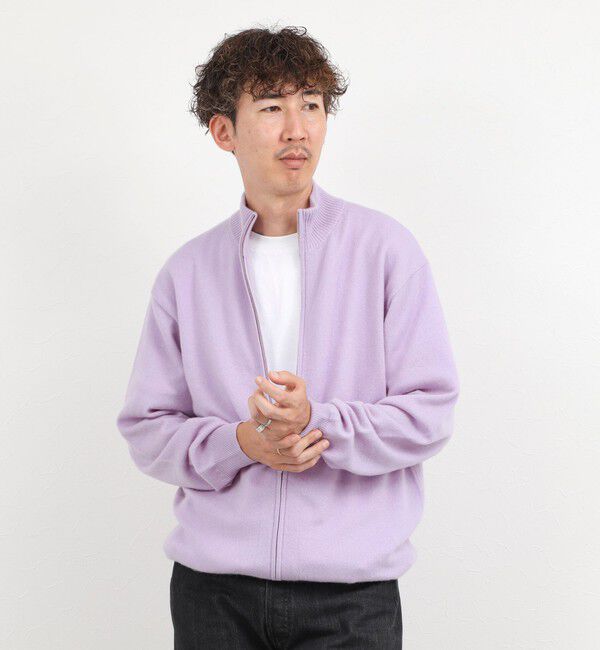 NOLLEY'S goodman「ウールカシミヤ スタンドジップニット 26AW」|ニット・セーター|