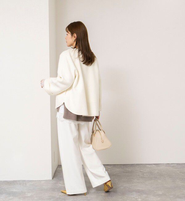 NOLLEY'S「エアーダブルジロンショートコート」|ダッフルコート|