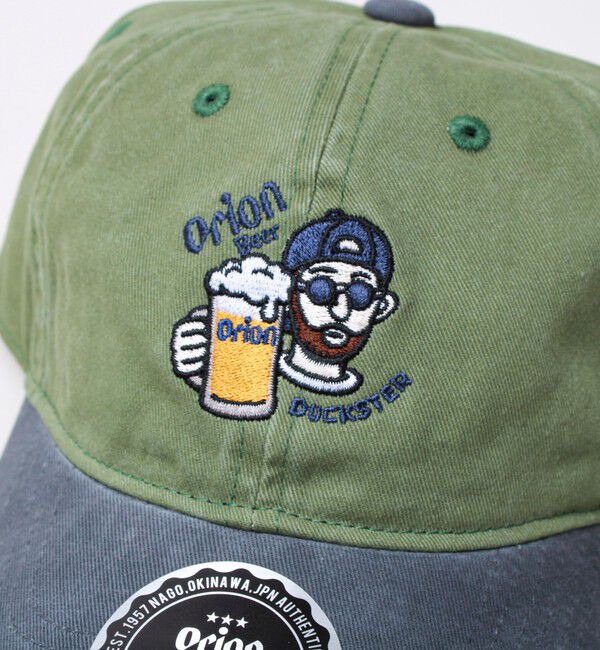 FREDY MAC「【ORION &times; Duckster】オリオンビールコラボ ウォッシュ加工B.B CAP」|キャップ・キャスケット|