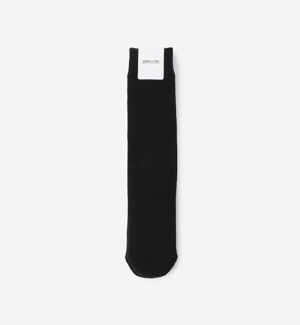 Morris & Sons「MORRIS & SONS | チューブソックス MEN」|ソックス|BLACK