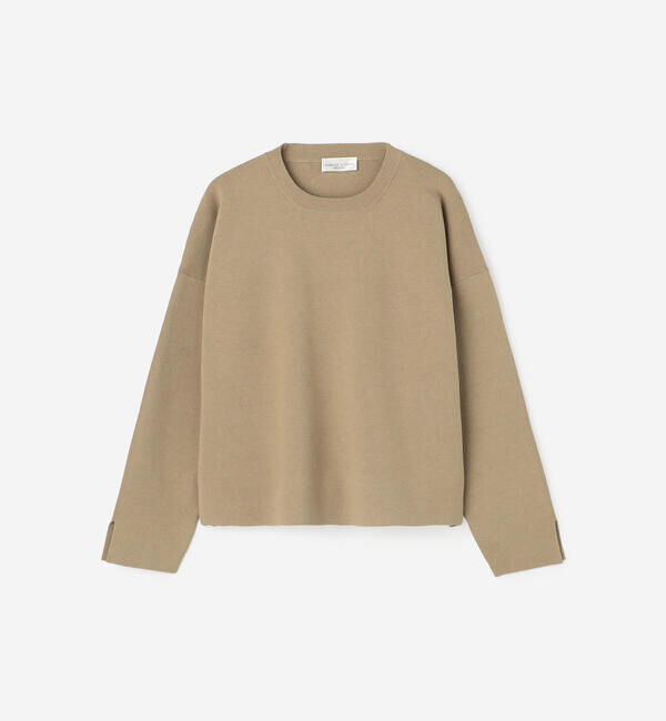  「roberto collina | クルーネックセーター WOMEN」|ニット・セーター|BEIGE
