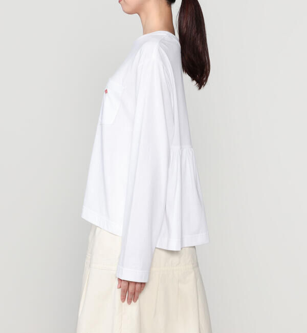 DANTON「DANTON &times; eunoia | T/C ロングスリーブTシャツ WOMEN」|Tシャツ・カットソー|