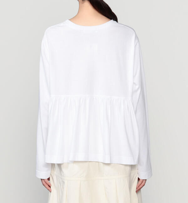 DANTON「DANTON &times; eunoia | T/C ロングスリーブTシャツ WOMEN」|Tシャツ・カットソー|