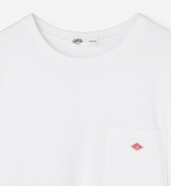 DANTON「DANTON &times; eunoia | T/C ロングスリーブTシャツ WOMEN」|Tシャツ・カットソー|
