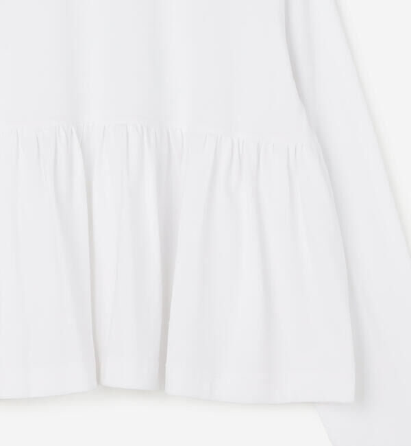 DANTON「DANTON &times; eunoia | T/C ロングスリーブTシャツ WOMEN」|Tシャツ・カットソー|