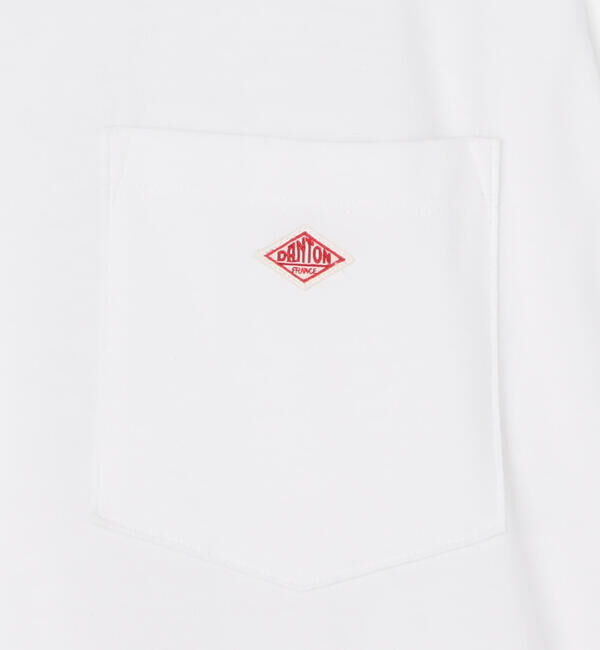 DANTON「DANTON &times; eunoia | T/C ロングスリーブTシャツ WOMEN」|Tシャツ・カットソー|